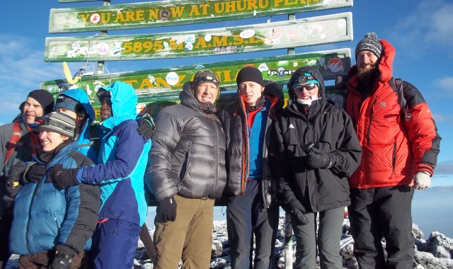 Kilimanjaro trek , Zanzibar- Lucyna na dachu Afryki